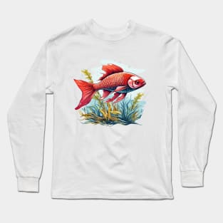 Cherry Barb Long Sleeve T-Shirt